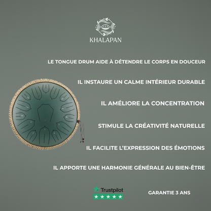 Tongue Drum Rêve Éthéré - Khalapan
