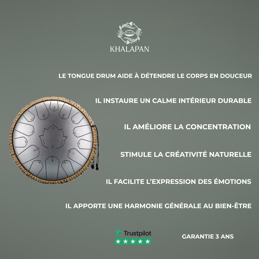 Tongue Drum Forêt Mystique - Khalapan