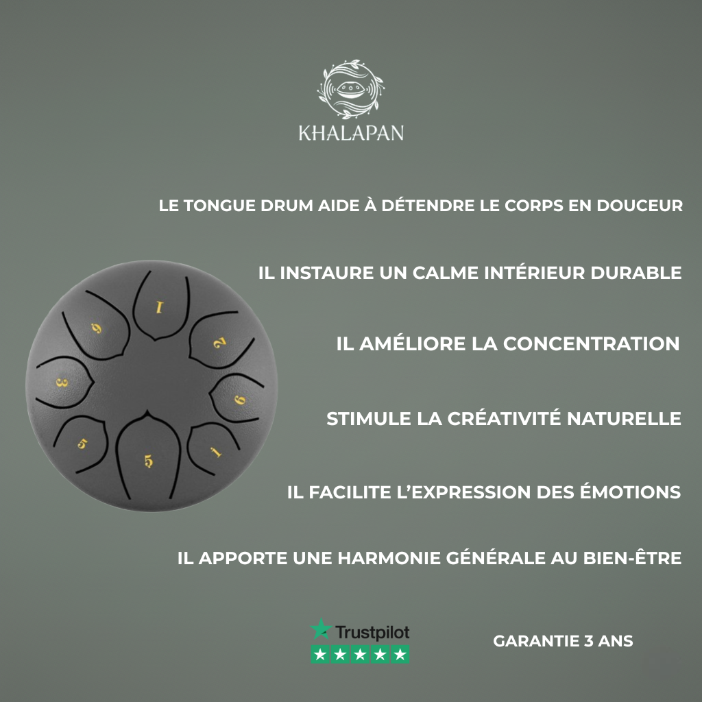 Tongue Drum Océan Serein - Khalapan